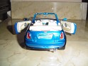 1:24 Maisto Allstars Mini Cooper Cabrio 2010 Metallic Blue W/Stripes. Uploaded by Mike-Bell